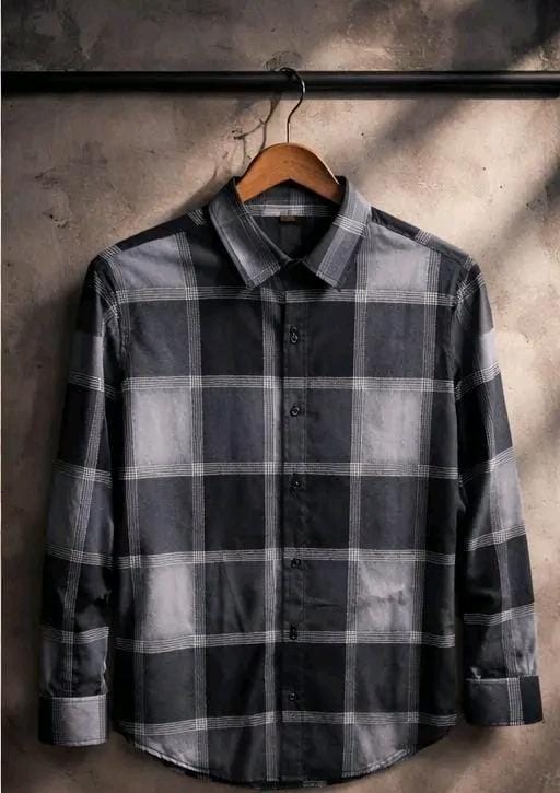 Regular fit checket shirt