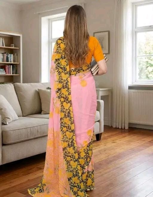 Daily wear printed saree