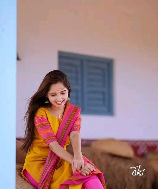 Women's kanchi cotton kurti with dupatta