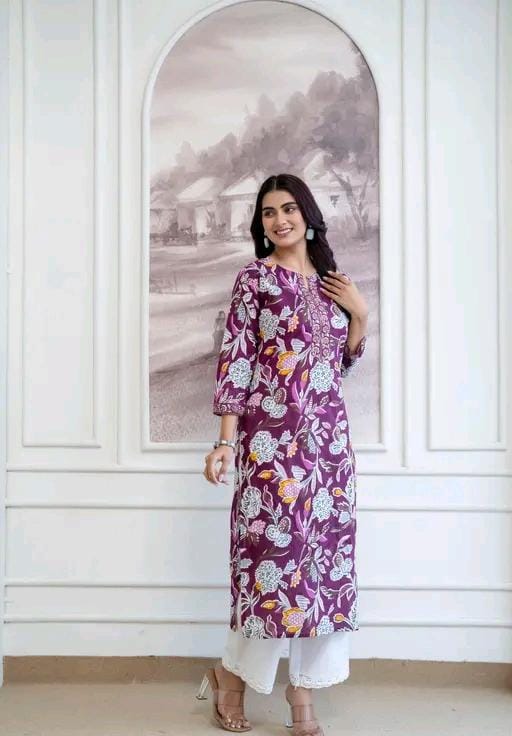 Jivika fancy kurtis fabric:cotton