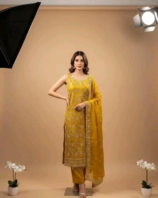 Georgette designer dress material for women