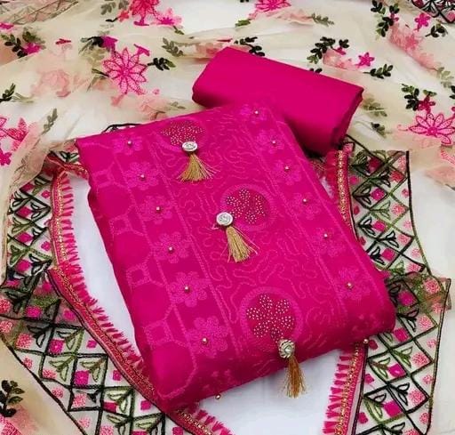 Women cotton suit dress cotton blend kurta ,churidar material