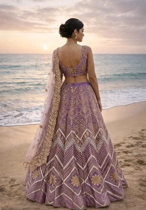 Wondor chain cording lehenga choli