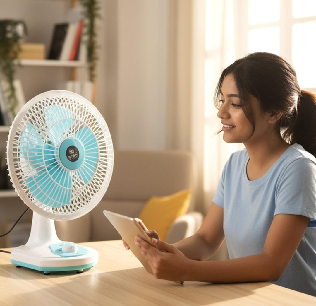 12v dc table fan