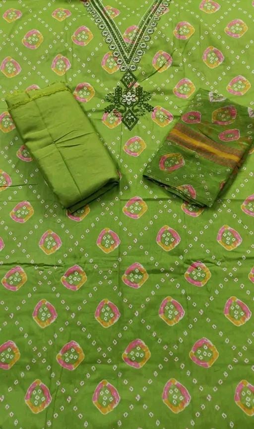 Latest women's best qualitiy cotton suit and dress materail