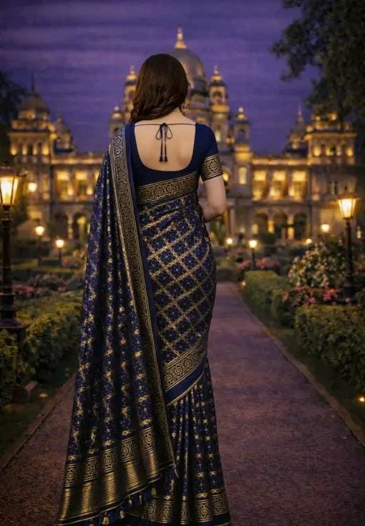 Print kota doriyablocked printed saree for women