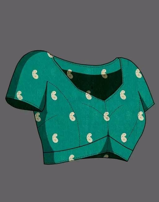 Shirodhari mulmul cotton saree with blouse