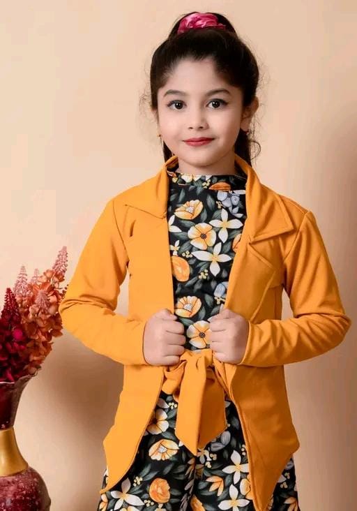 Girl self cotton jacket
