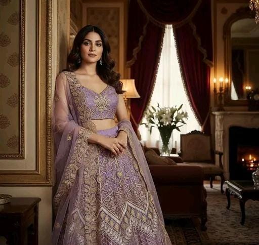 Wondor chain cording lehenga choli