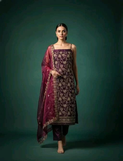 Women salwar suit dupatta set