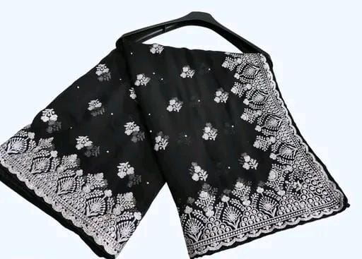 Heavy work fancy saree with full (stone) hardwork saree