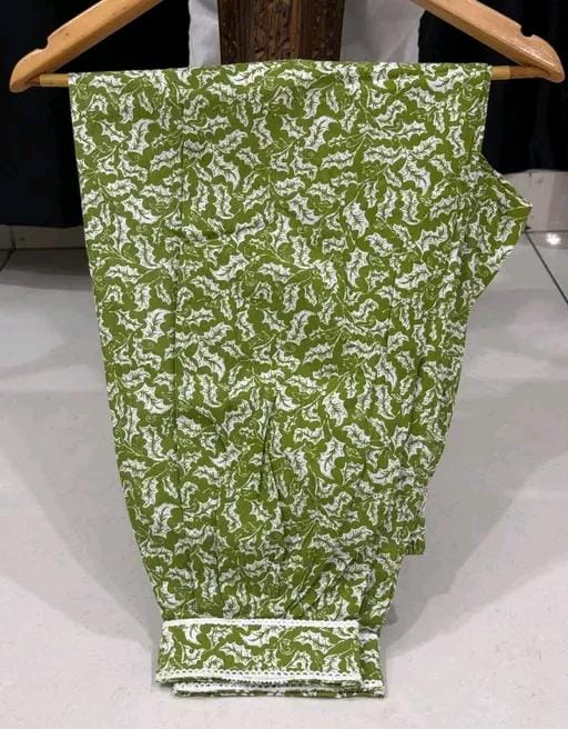 Cotton women kurti with bottom wear