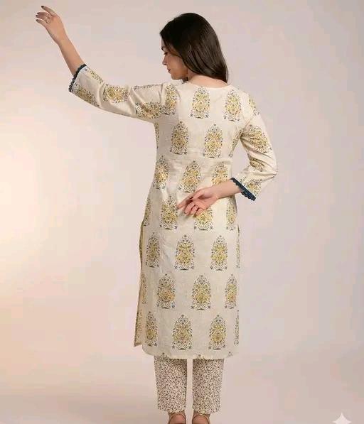 Catalog Name:*Cotton  Women Kurti With Bottomwear*