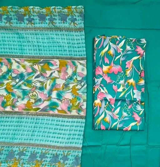 Women's letest cotton sulit and dress material