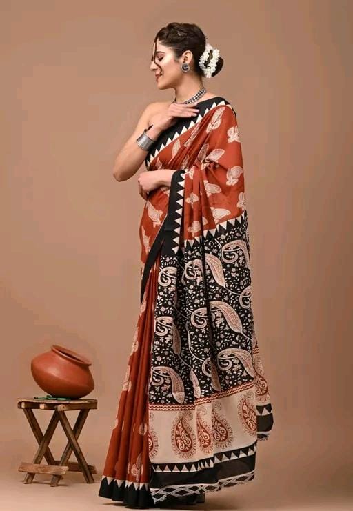 Pure cotton without blouse