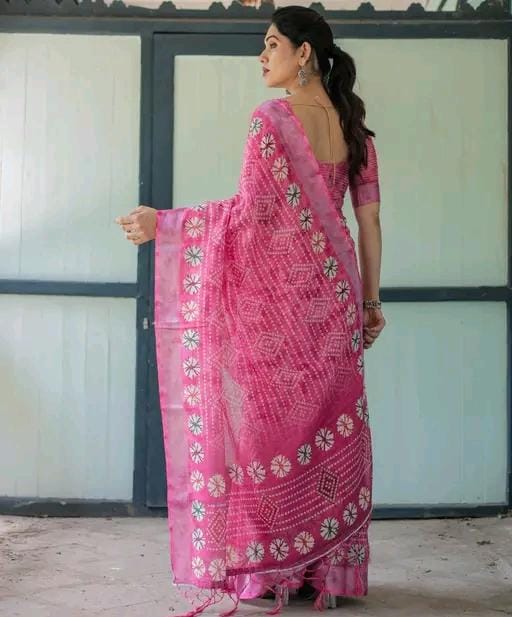 Women fancy cotton saree