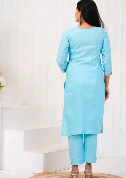 Women embroidery kurta set