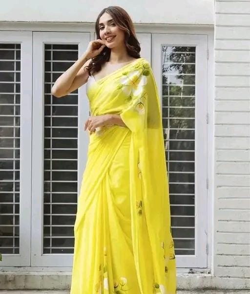 Lilen saree