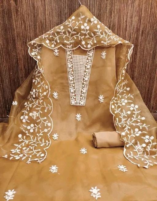 Organza dress materal