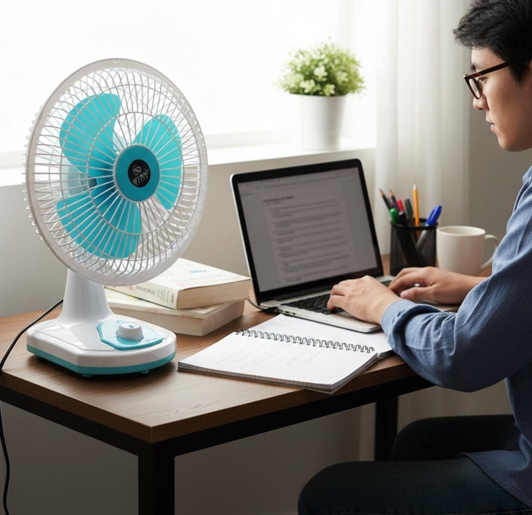 12v dc table fan