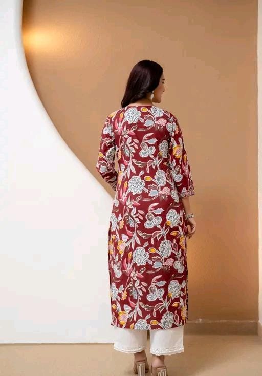 Jivika fancy kurtis fabric:cotton