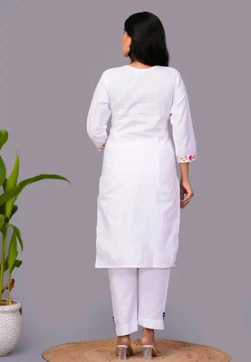 Women embroidery kurta set