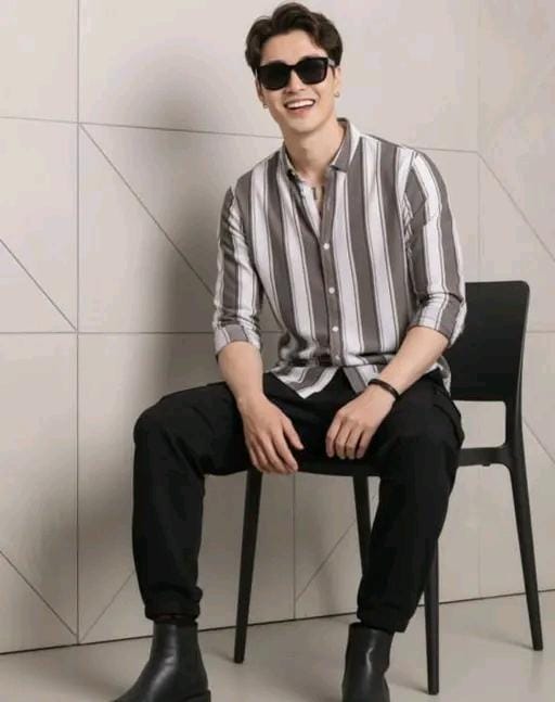 Fancy lining shirt for men