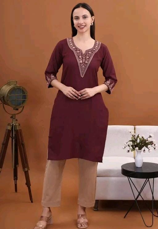 Cottan kurta pant set for women