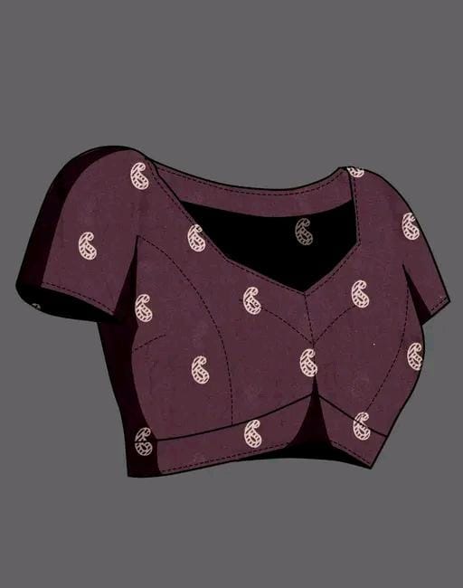 Shirodhari mulmul cotton saree with blouse