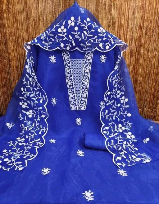 Organza dress materal