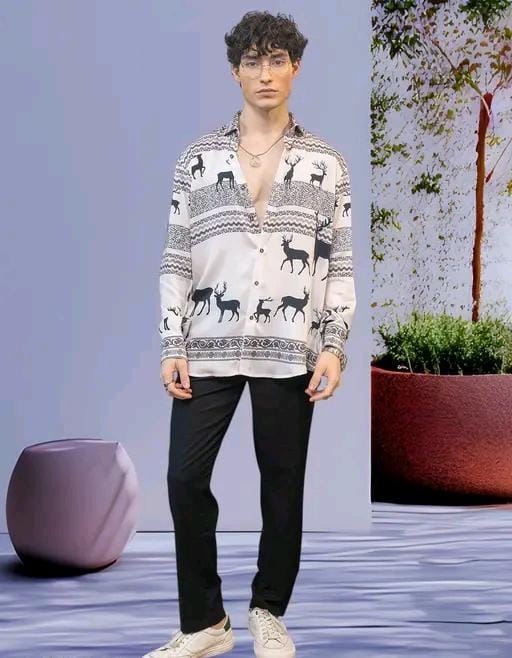 Men stylish printed shirts