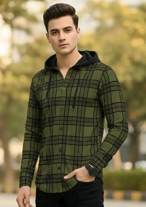 Men's cotton casual shirt