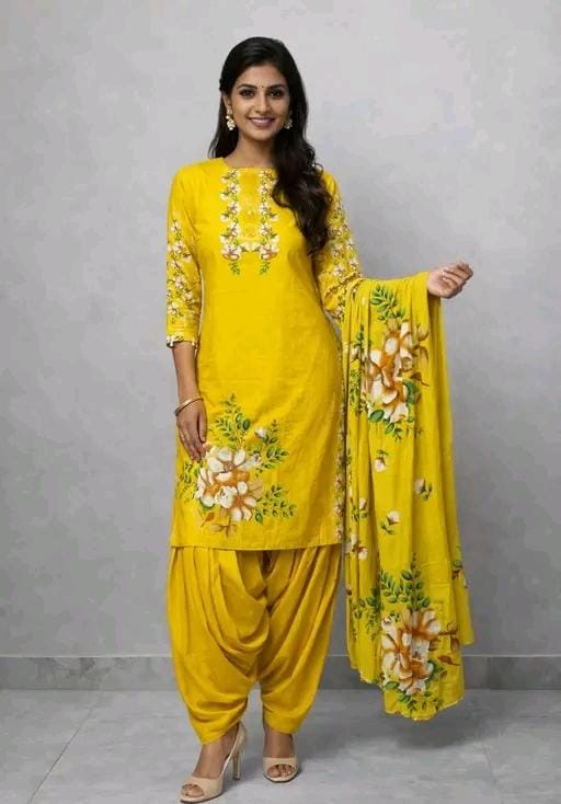 Letest women's best cambric cotton suit set and dress matearial