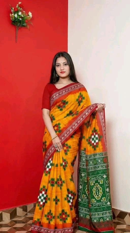 Pure cotton sambalpuri saree