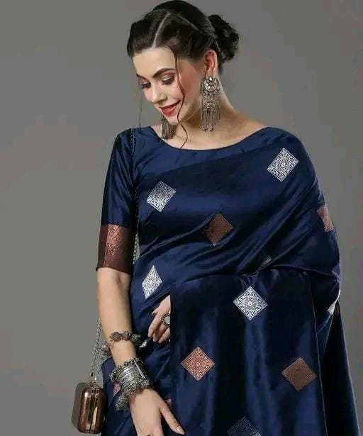 New banarasi silk saree for women