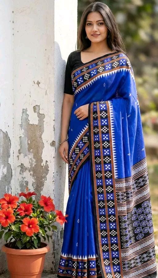 Fancy new cotton saree
