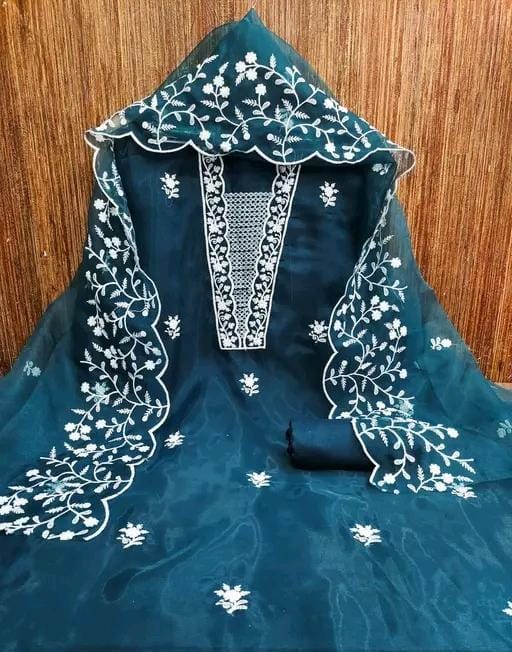 Organza dress materal