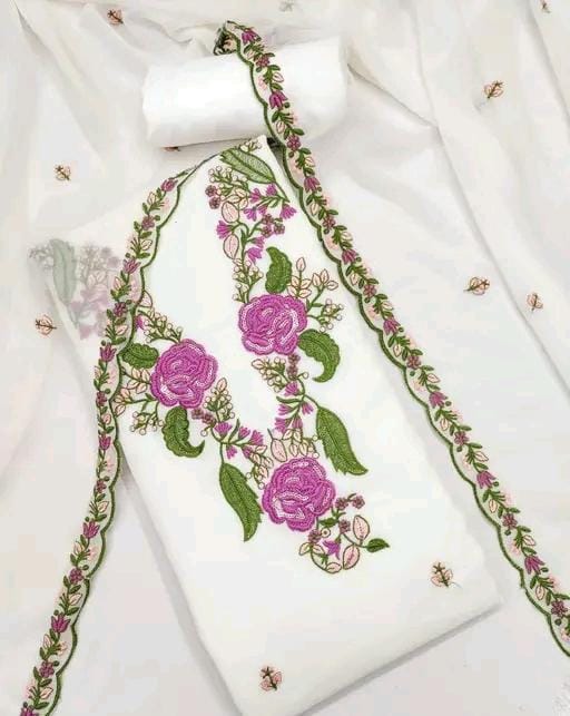 Designer georgette salwar suit dupatta set