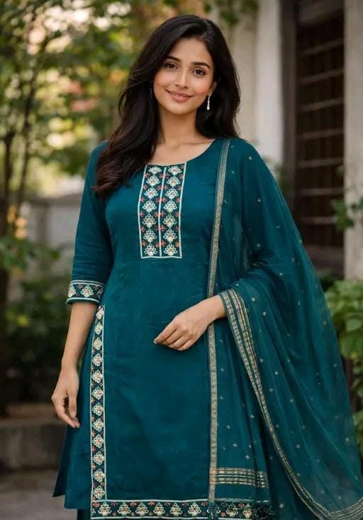 Kurta with dupatta set for women