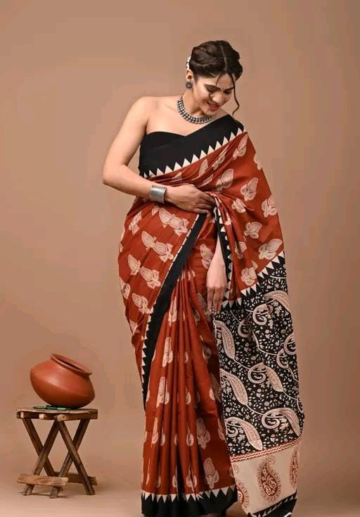 Pure cotton without blouse