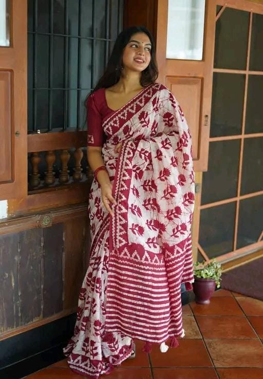 Kashvi fabulous  cotton saree for women