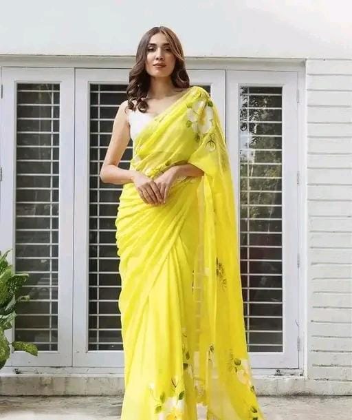 Lilen saree
