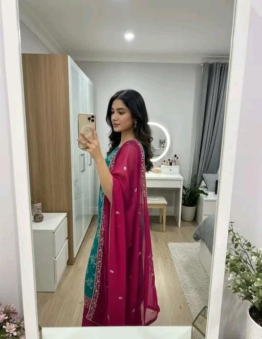 Soft & flowy georgette dress