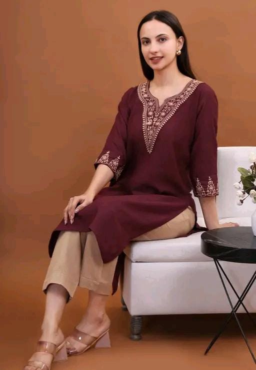 Cottan kurta pant set for women