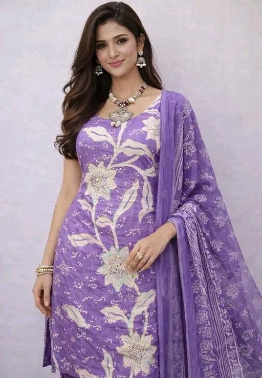 Women's best jaam cotton suit dress material