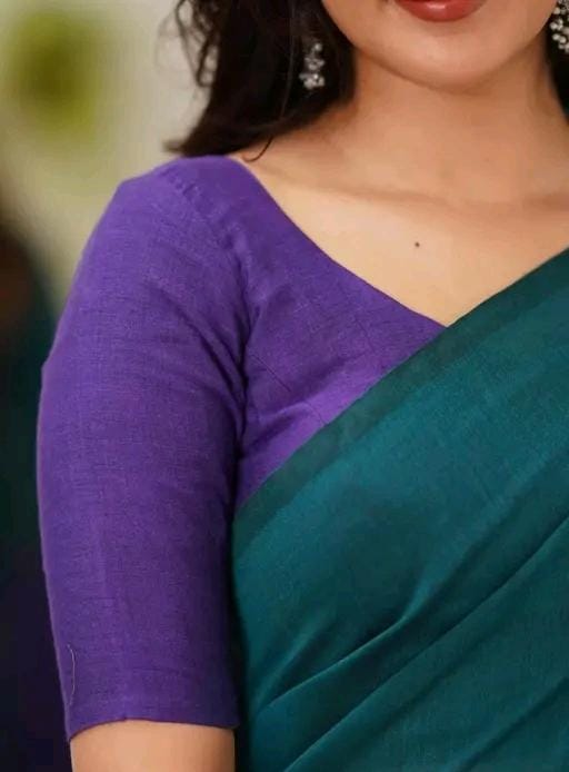 Woven handloom pure cotton saree