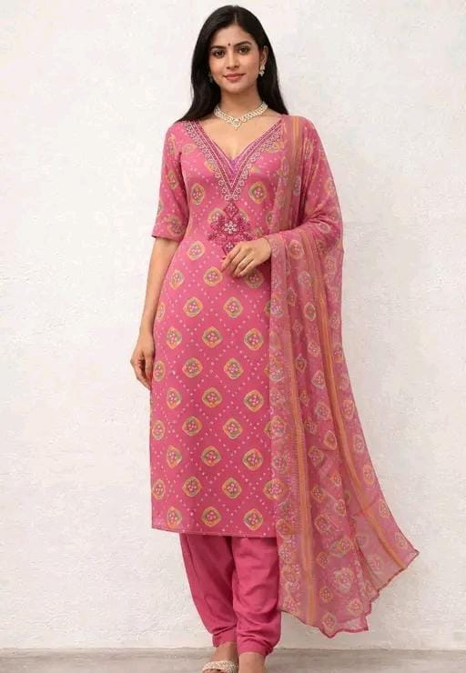 Latest women's best qualitiy cotton suit and dress materail