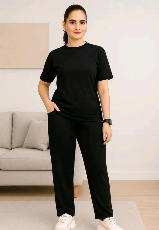Cotton top & bottom casual wear women
