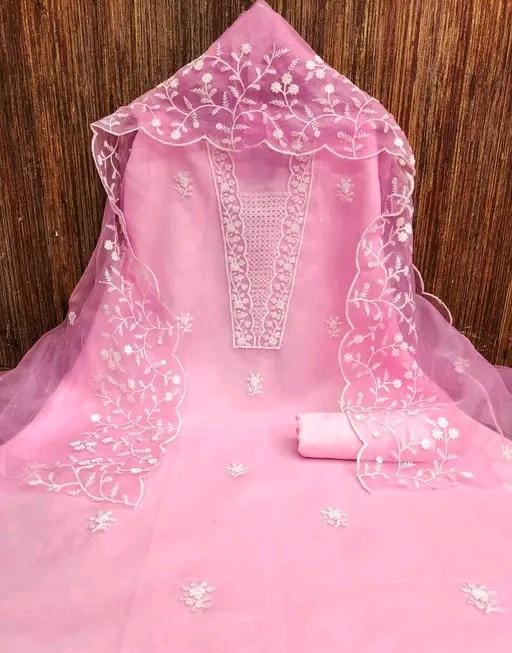 Organza dress materal