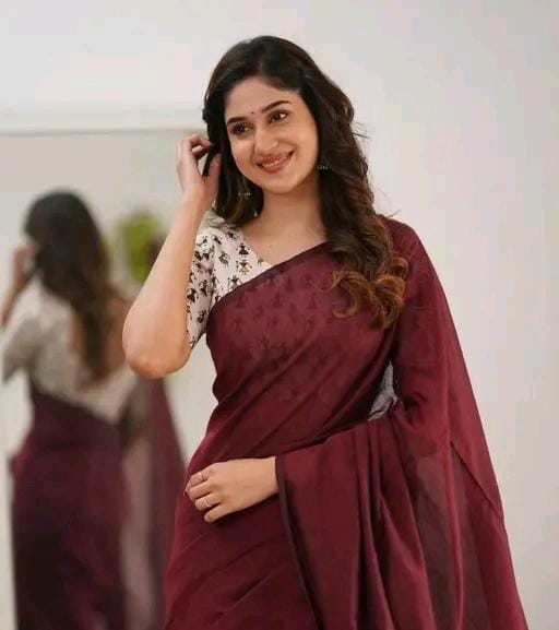 Handloom cotton saree